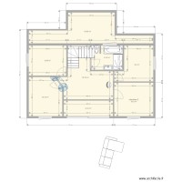plan maison étage VD1