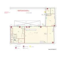 Baie des singes RDC plan technique avec N P T L