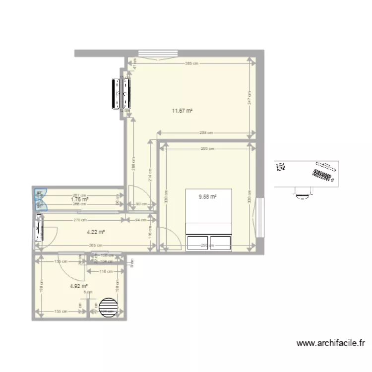 marseille 2 AVANT. Plan de 