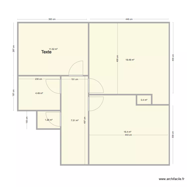 CORBEIL ELEC R2. Plan de 