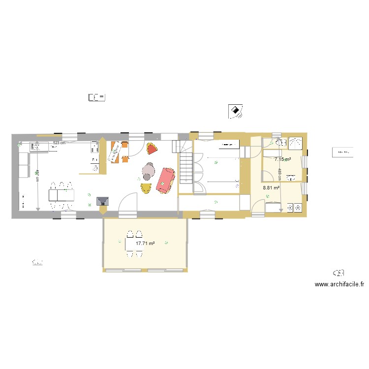 maison lavignassecuisine. Plan de 0 pièce et 0 m2