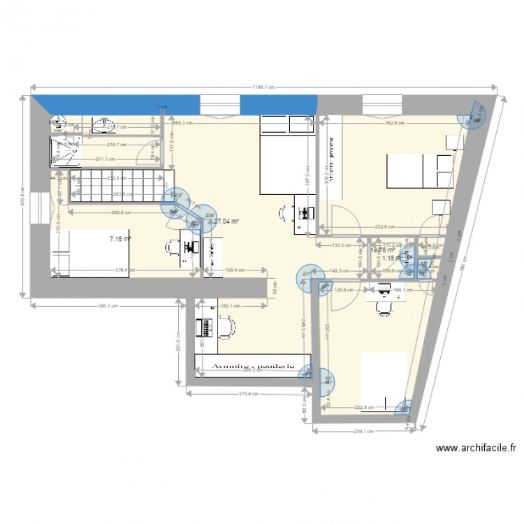 1er etage ALCINO. Plan de 0 pièce et 0 m2