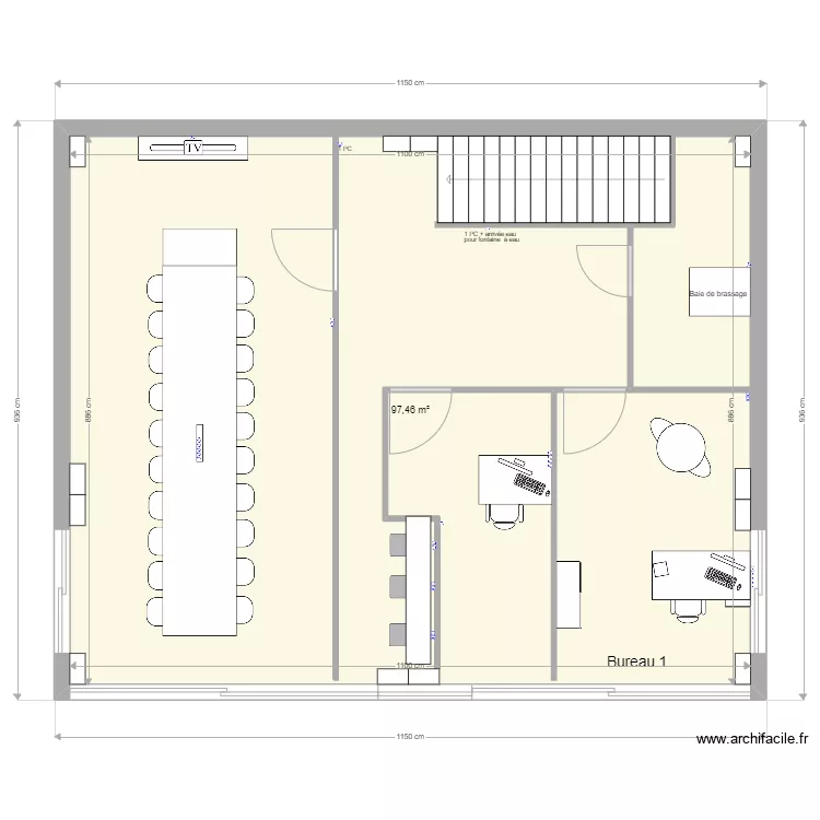 STEF étage V3.2 Electricité. Plan de STEF étage V3.2 Electricité. Plan de