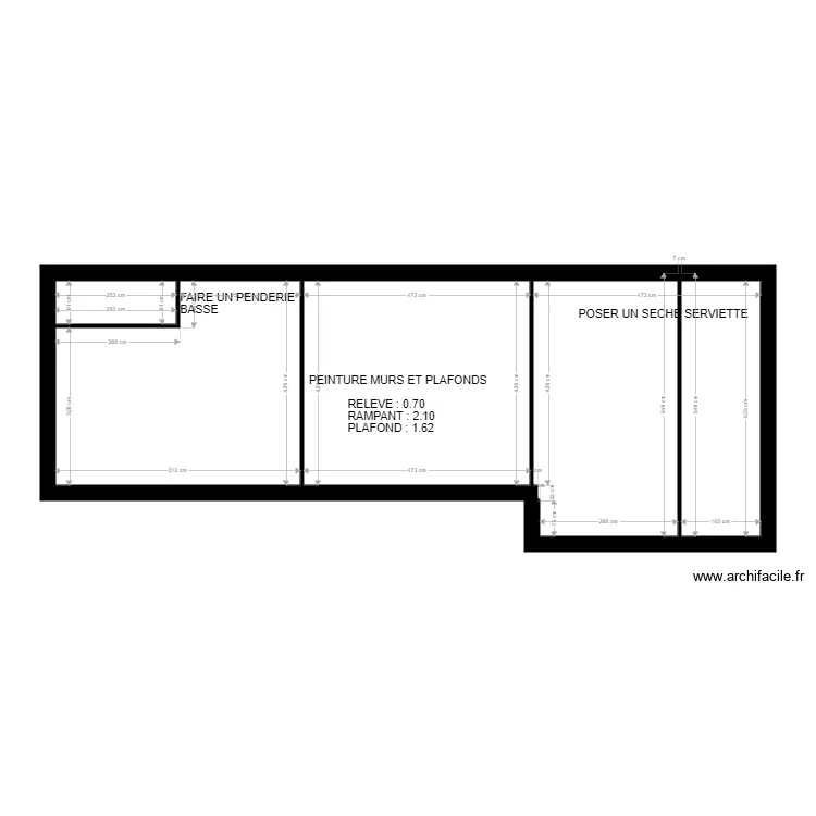 BONZANI ET MANCINI. Plan de 