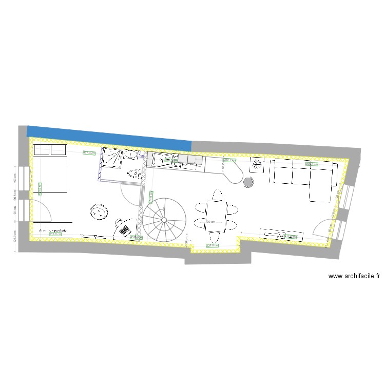 Aubière Projet2 Rdc. Plan de 0 pièce et 0 m2