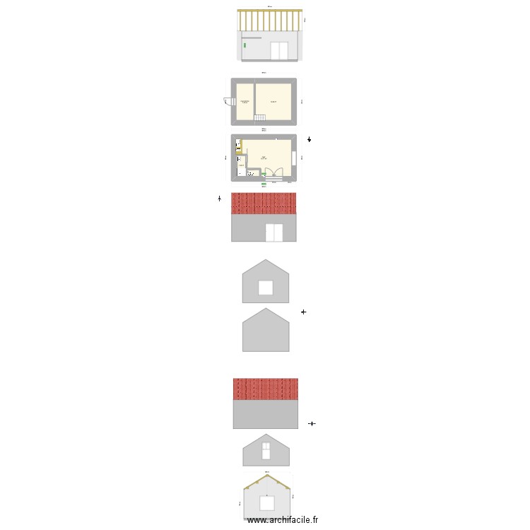 caniac. Plan de 0 pièce et 0 m2