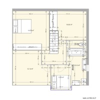 plan etage 1 sdb dans bureau