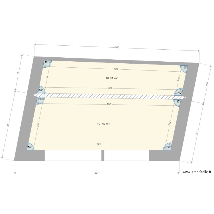 Z sam b. Plan de 0 pièce et 0 m2