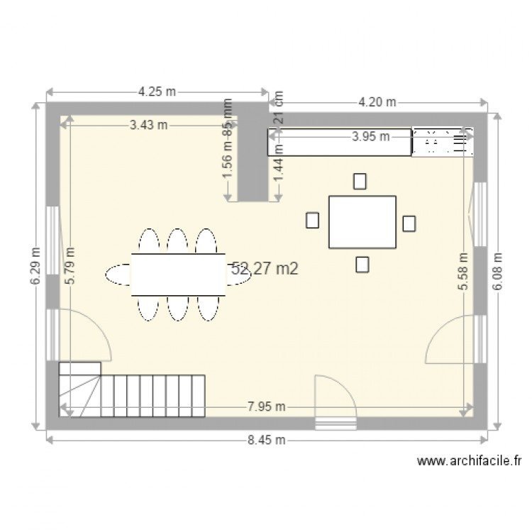 MAISON DU HAUT REZ DE CHAUSSE. Plan de 0 pièce et 0 m2