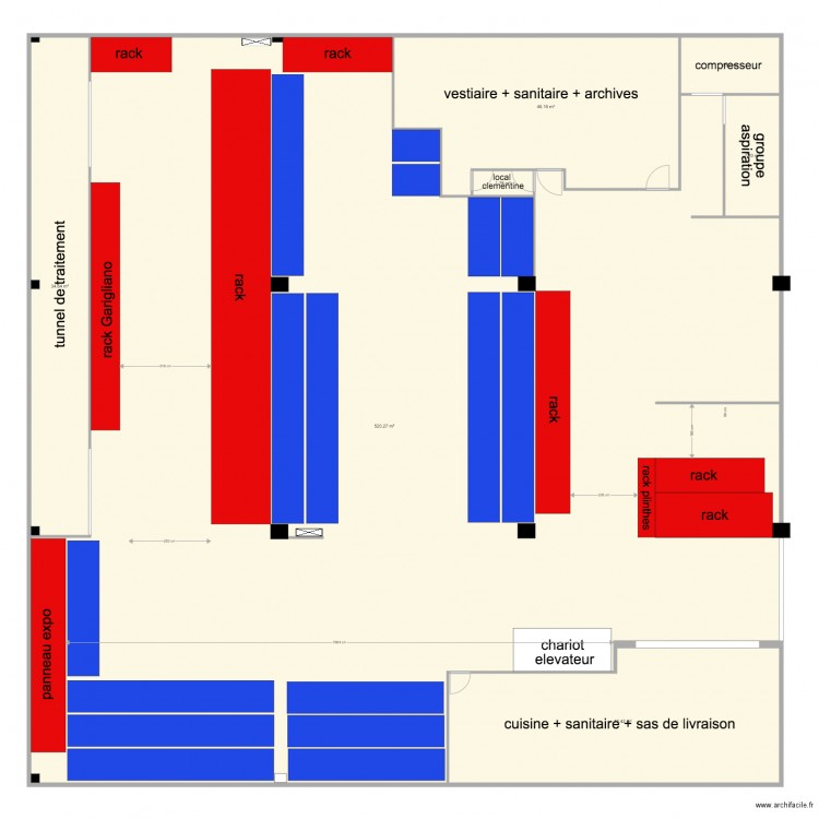 depot n 16 v4. Plan de 0 pièce et 0 m2