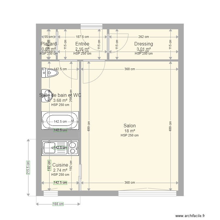foncia perrin b56. Plan de 0 pièce et 0 m2