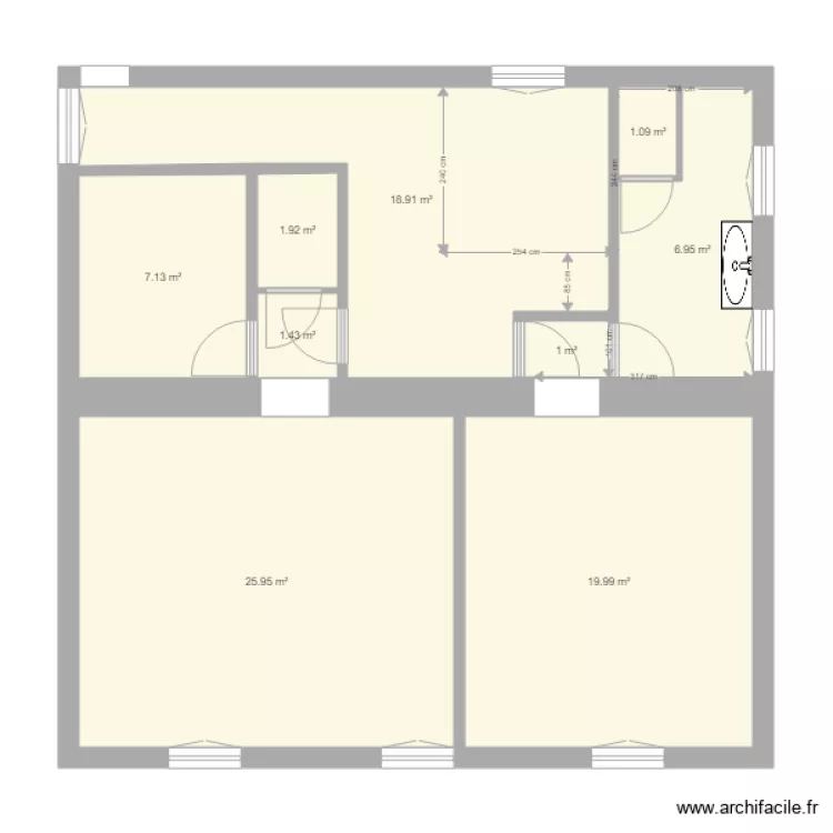 maison lafaurie 1er étage. Plan de maison lafaurie 1er étage. Plan de