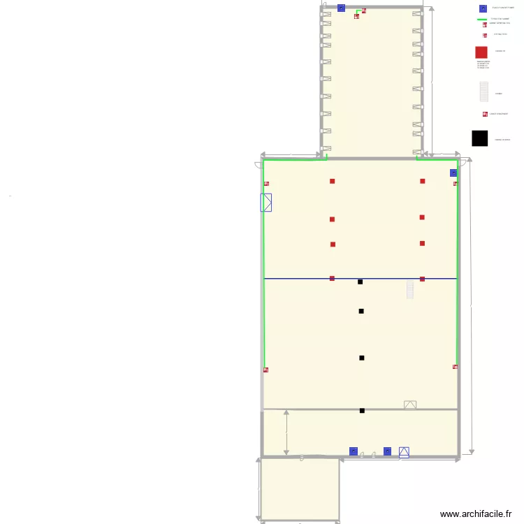 plan des epaces entrepot extinteur RIA. Plan de plan des epaces entrepot extinteur RIA. Plan de
