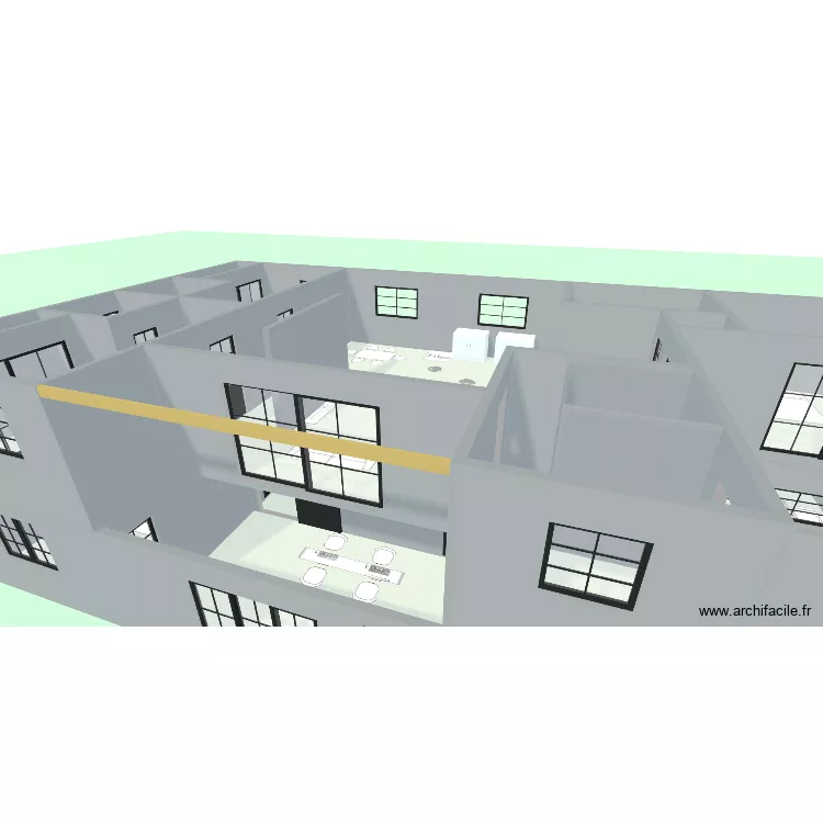 COMPLEXE AUDIO VISUEL ARMAND EFFI 2. Plan de 28 et 308 m² COMPLEXE AUDIO VISUEL ARMAND EFFI 2. Plan de 28 et 308 m²