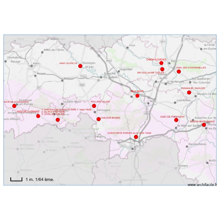 PLAN PACIFICA. Plan de 0 pièce et 0 m2
