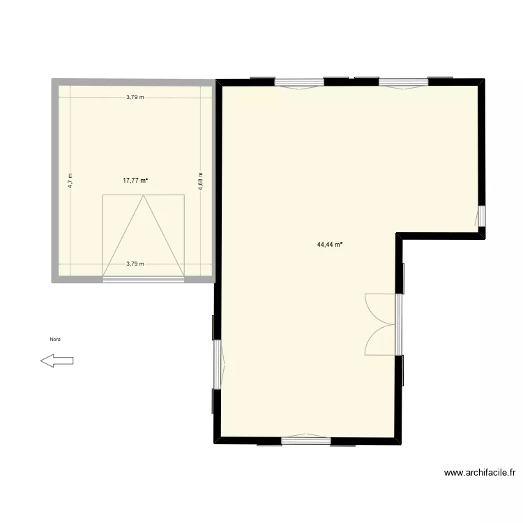 maison garage 2604. Plan de 