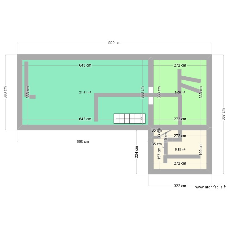 plan tuyauterie. Plan de 0 pièce et 0 m2
