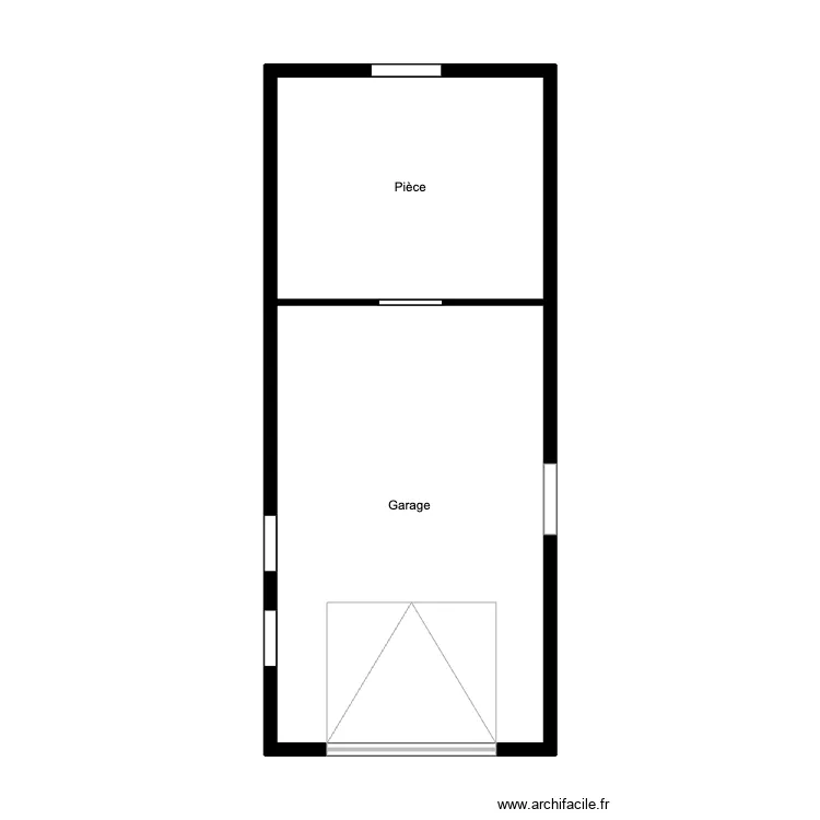 MERRANT - Garage. Plan de 