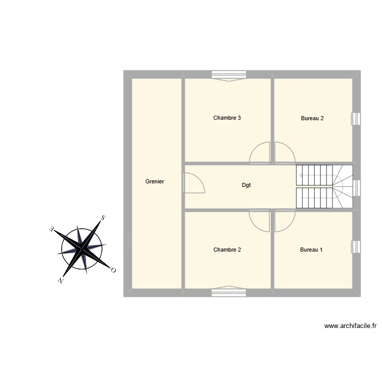 SIMON R+2. Plan de 0 pièce et 0 m2