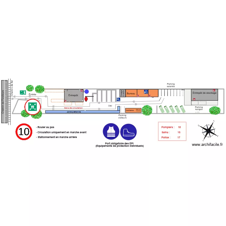 Plan Fondeyre visite V.090326.3. Plan de 