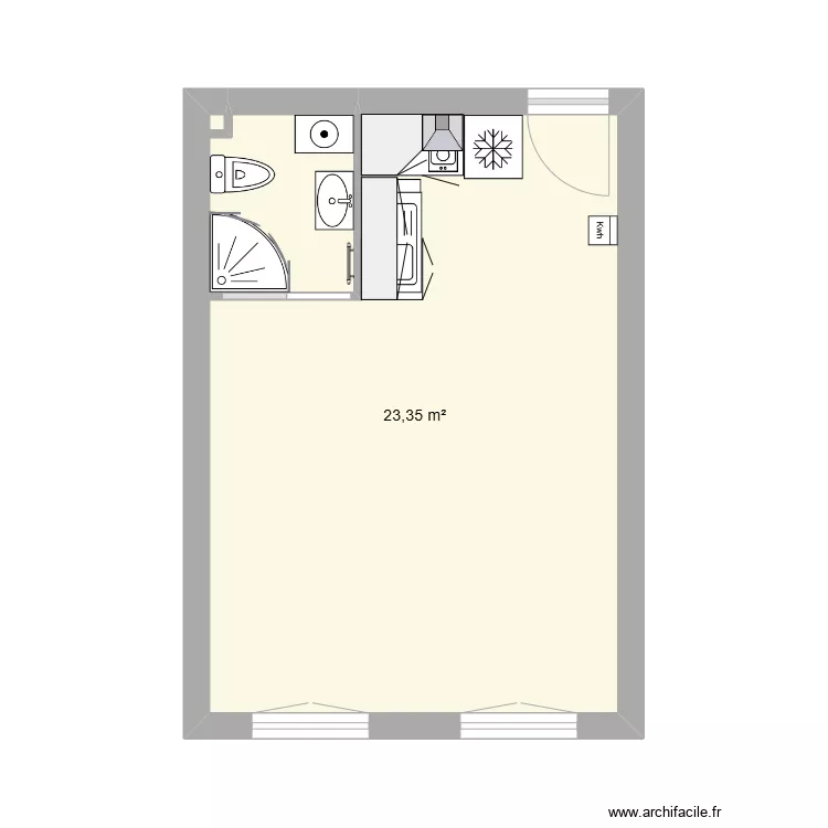 St. Antoine. Plan de 