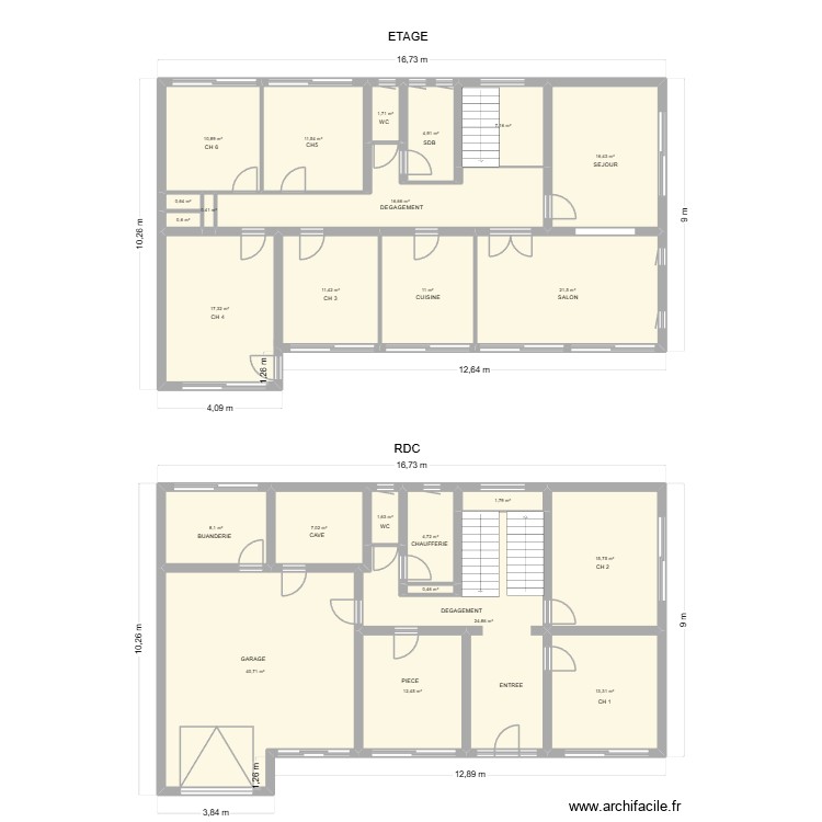 SUCCESSION CANIOTTI. Plan de 0 pièce et 0 m2
