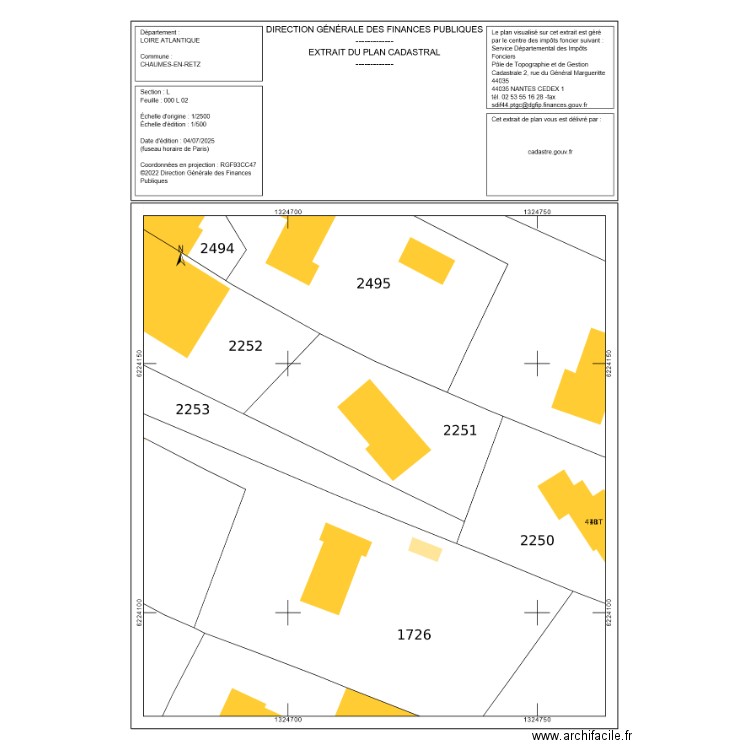 PC 2 HALIPRE GARAGE. Plan de 0 pièce et 0 m2