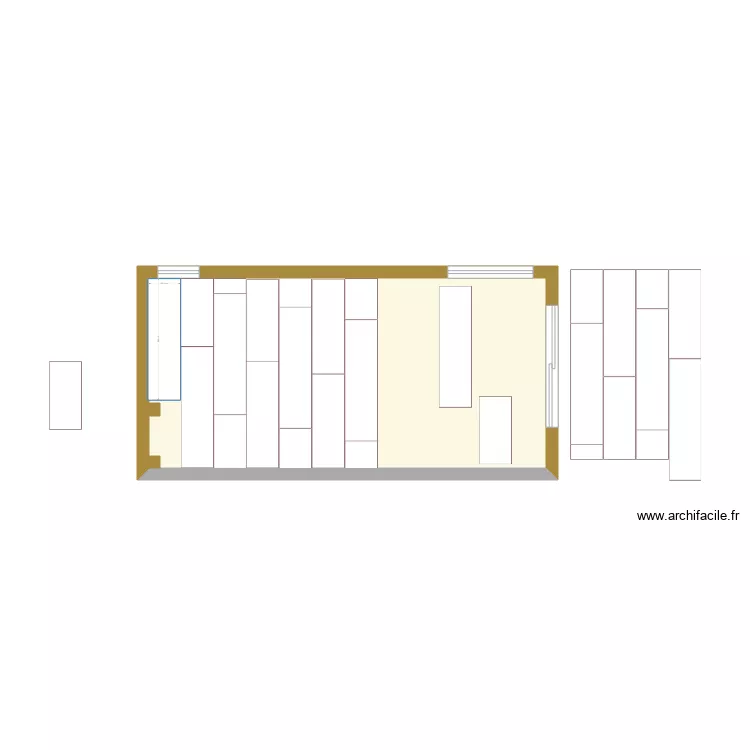 atelier1. Plan de 1 Pièce et 32 m² atelier1. Plan de 1 Pièce et 32 m²