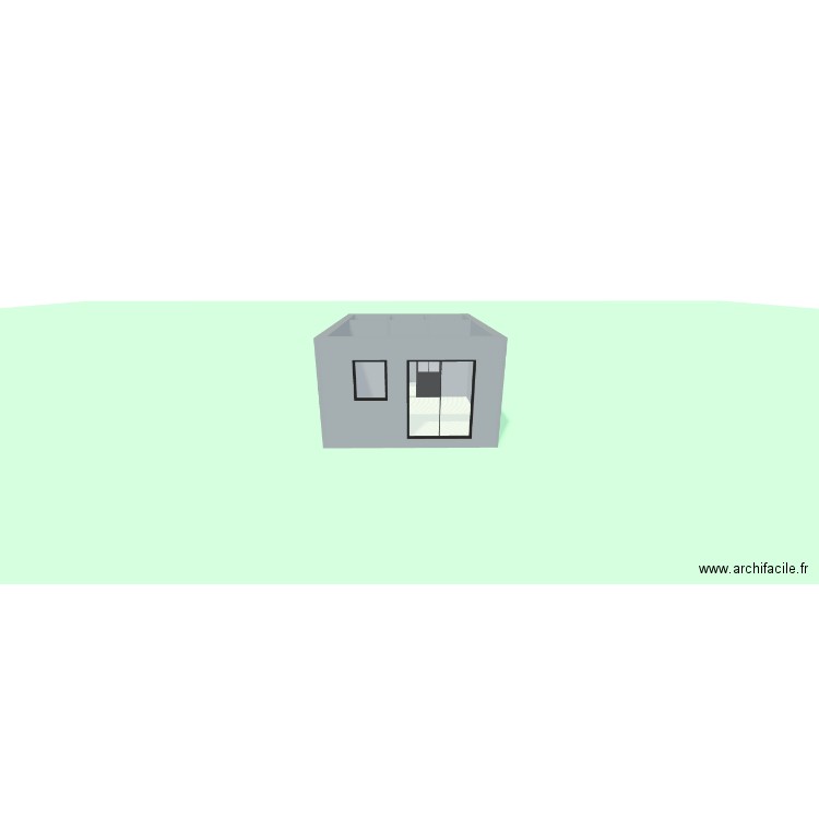 aménagement garage 2. Plan de 2 pièces et 18 m2