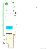 Plan de masse piscine bouleuse