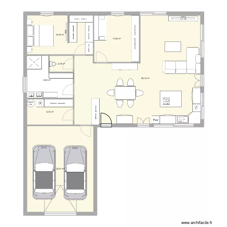 Plan Maison. Plan de 7 et 136 m² Plan Maison. Plan de 7 et 136 m²