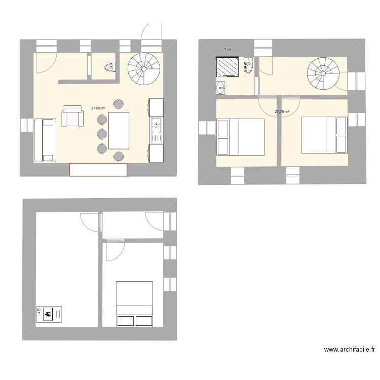 oyace. Plan de 0 pièce et 0 m2
