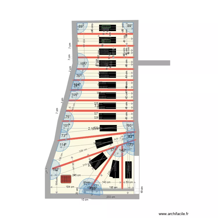Vaux Escaloers11. Plan de 