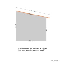 DP4 - Plan de côté abri de jardin parking (face sud)