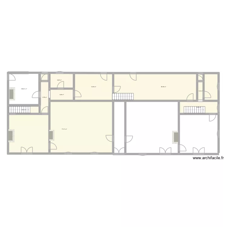 LACARES. Plan de 10 et 162 m² LACARES. Plan de 10 et 162 m²