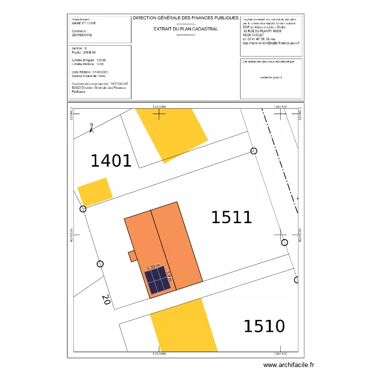 gontier. Plan de gontier. Plan de