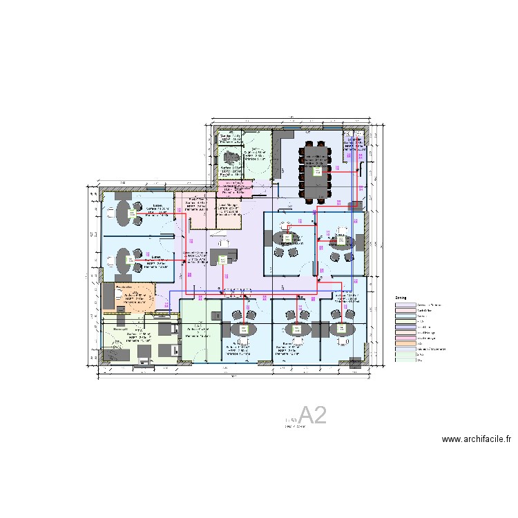 Caisse d'epargne Veauche. Plan de 0 pièce et 0 m2