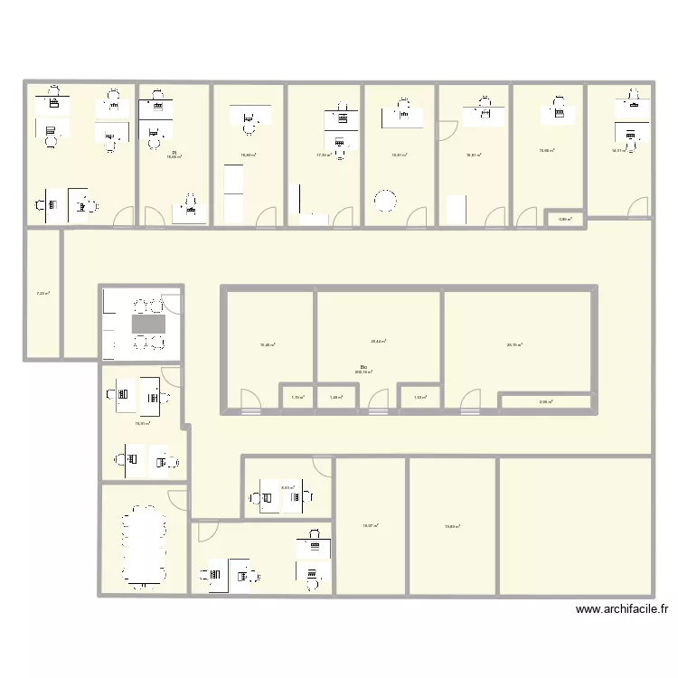 1er Etage droit_VB. Plan de 
