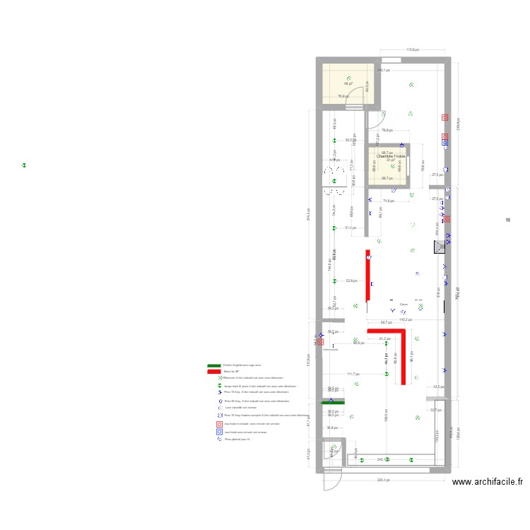 St Nicolas Dimention. Plan de 0 pièce et 0 m2