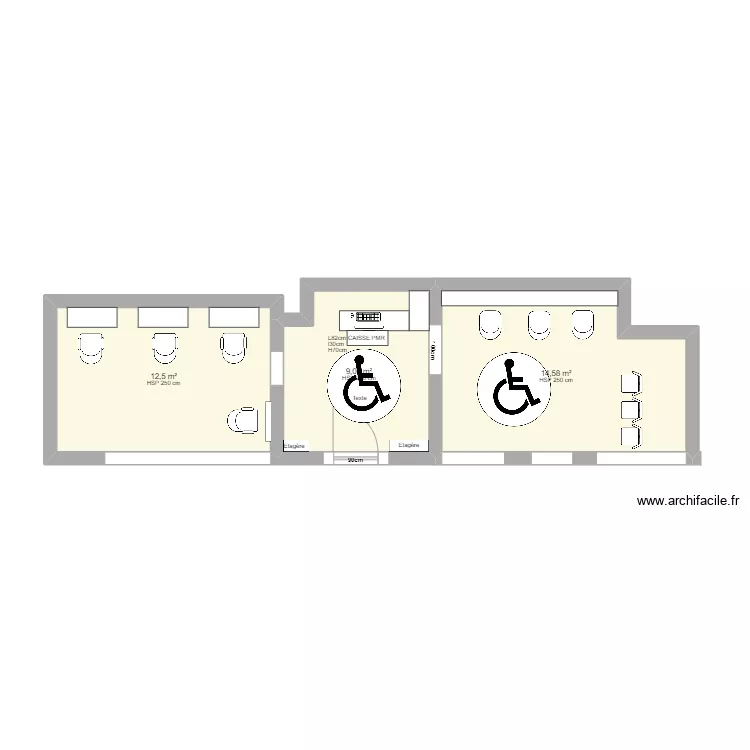 L'OR COIFFURE. Plan de 