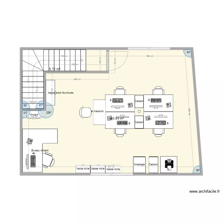 mezzanine. Plan de mezzanine. Plan de