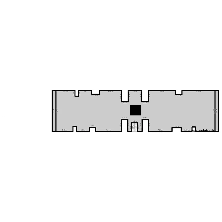 terrasse du 3e etage. Plan de 4 Pièces et 606 m² terrasse du 3e etage. Plan de 4 Pièces et 606 m²