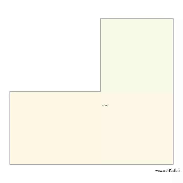 La Cordeille I2. Plan de 