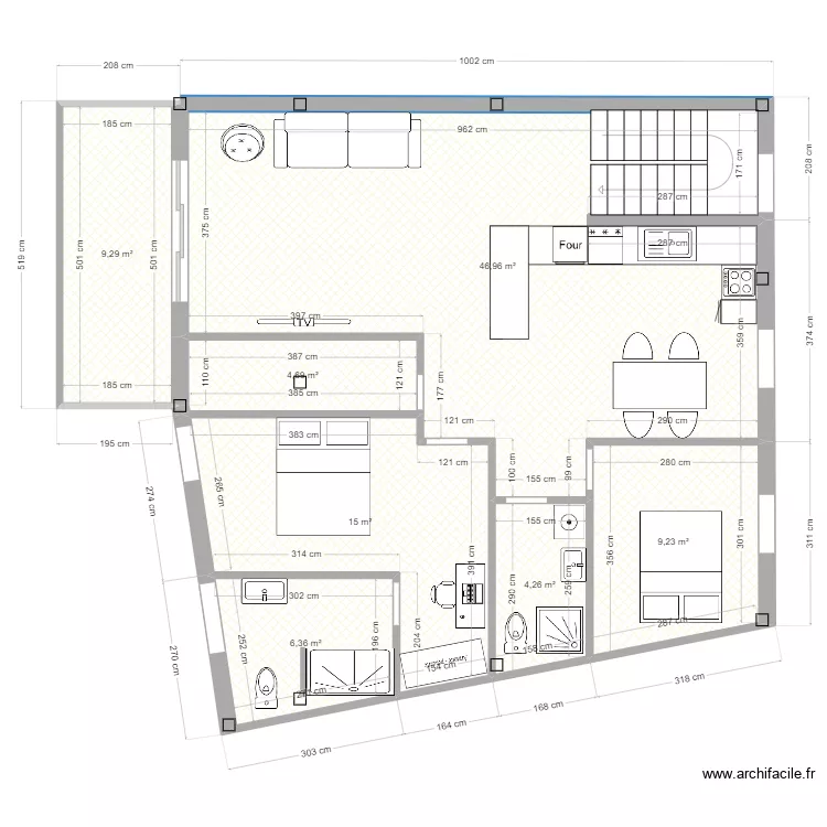 ETAGE 3.1.1.1111. Plan de 
