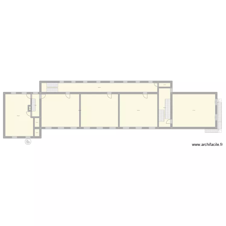 NDA &eacute;tage B. Plan de 0 pièce et 0 m2