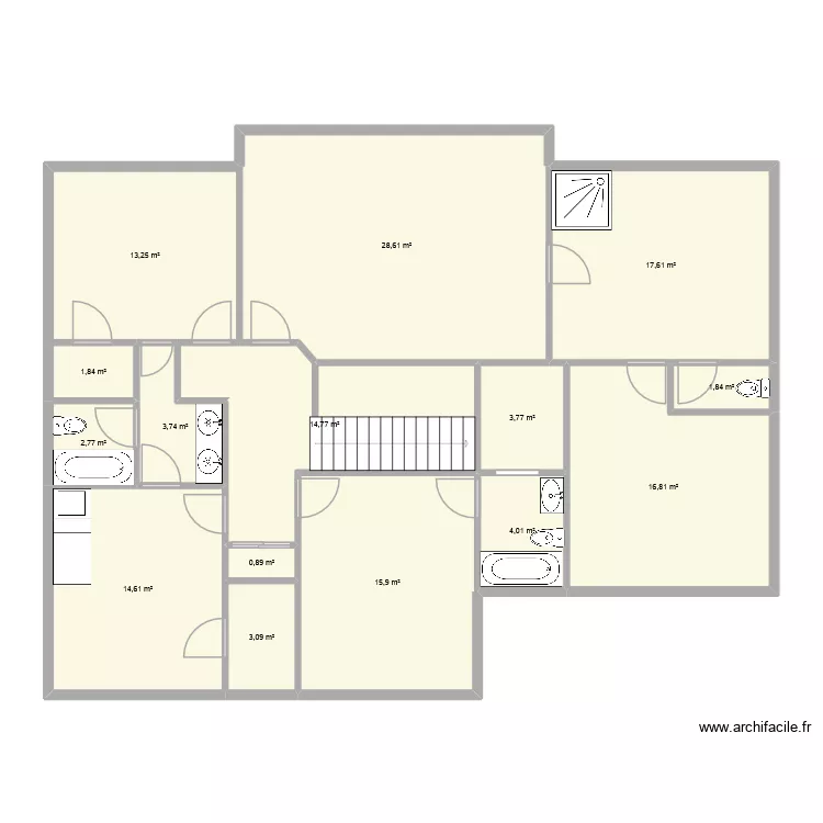 etage. Plan de 15 et 144 m² etage. Plan de 15 et 144 m²
