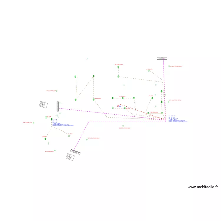 ELEC CHENILLEAU. Plan de ELEC CHENILLEAU. Plan de