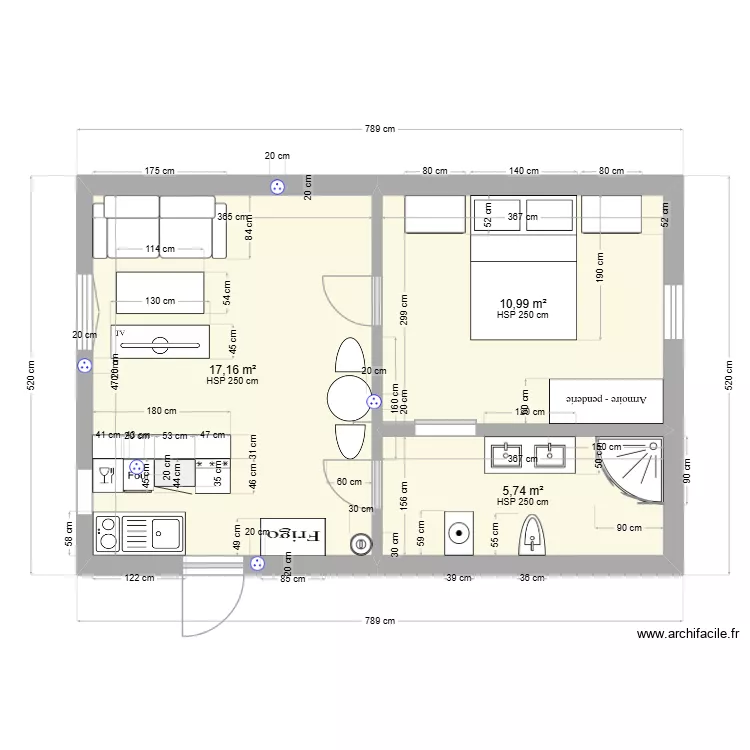 plan mathis. Plan de 3  et 34 m²