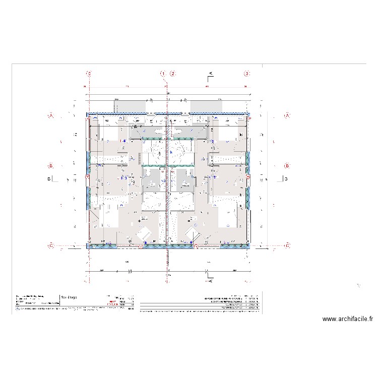 huttin 3 étage. Plan de 0 pièce et 0 m2