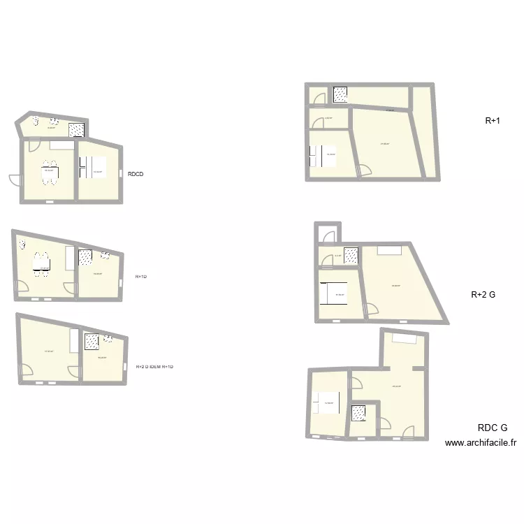 Courthezon 1. Plan de 17 et 233 m² Courthezon 1. Plan de 17 et 233 m²